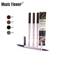 Micro Brow Pencil Eyebrow Pencil Ash BrownWaterproof Eyebrow Makeup with Dual Ends Professional Brow Kit with Eyebrow Brush